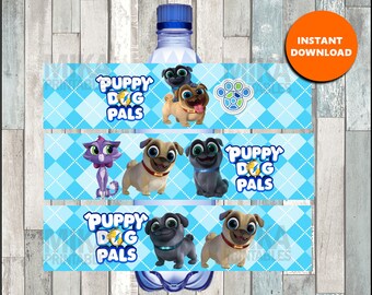 Puppy Dog Pals food labels instant download Puppy Dog Pals | Etsy