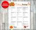 Turkey Trivia Printable Game, Thanksgiving Games, Thanksgiving Trivia, Thanksgiving Dinner, Table Favors, ANSWERS included 