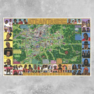 Atlanta Rap Map