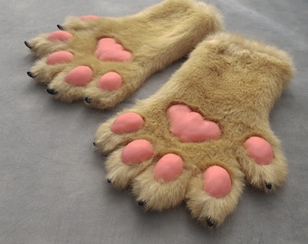 Fursuit paws handpaws pre-made