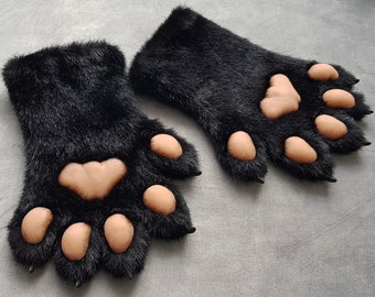 Pre-made frusuit hand paws