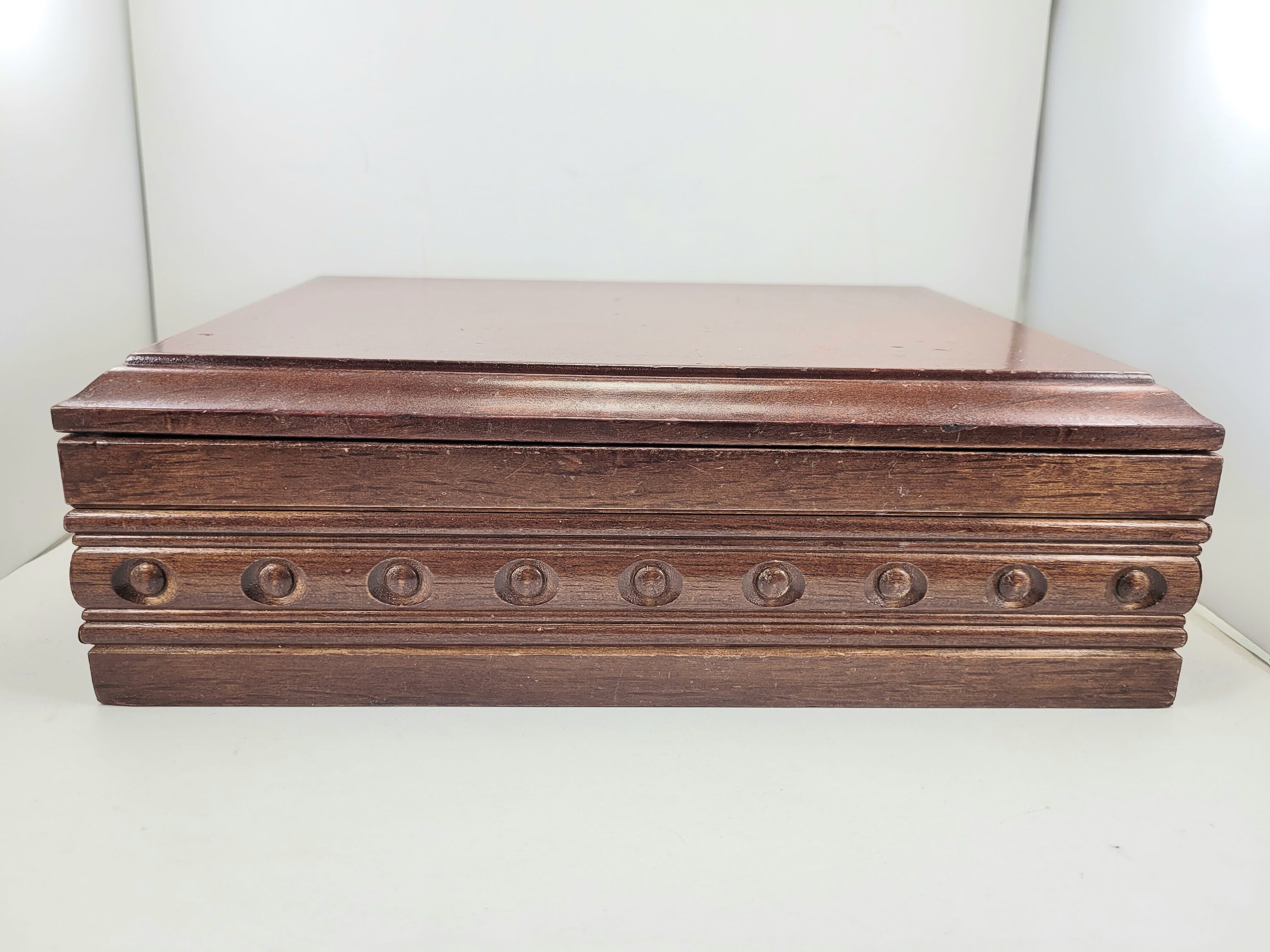 8個×ヴィンテージ　スチール製ボックス VINTAGE C1990's JEWELRY Box 12