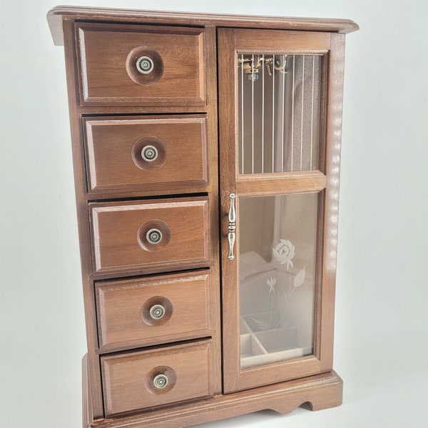 Vintage Jewelry Box Necklace Carousel Etsy