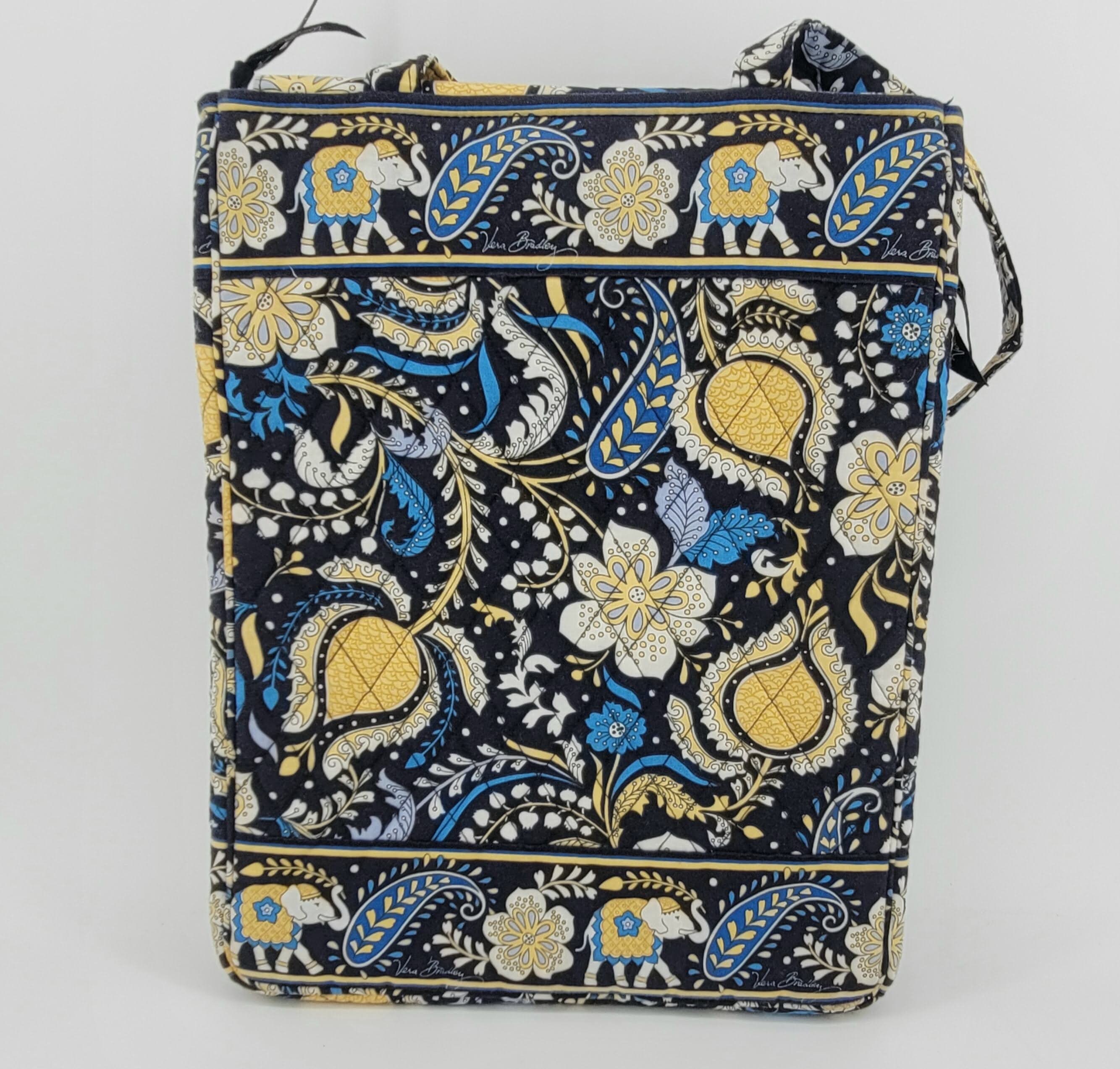 ??Retired Ellie Blue Vera Bradley Laptop Backpack VERA BRADLEY LAPTOP Bag Backpack  main image 3