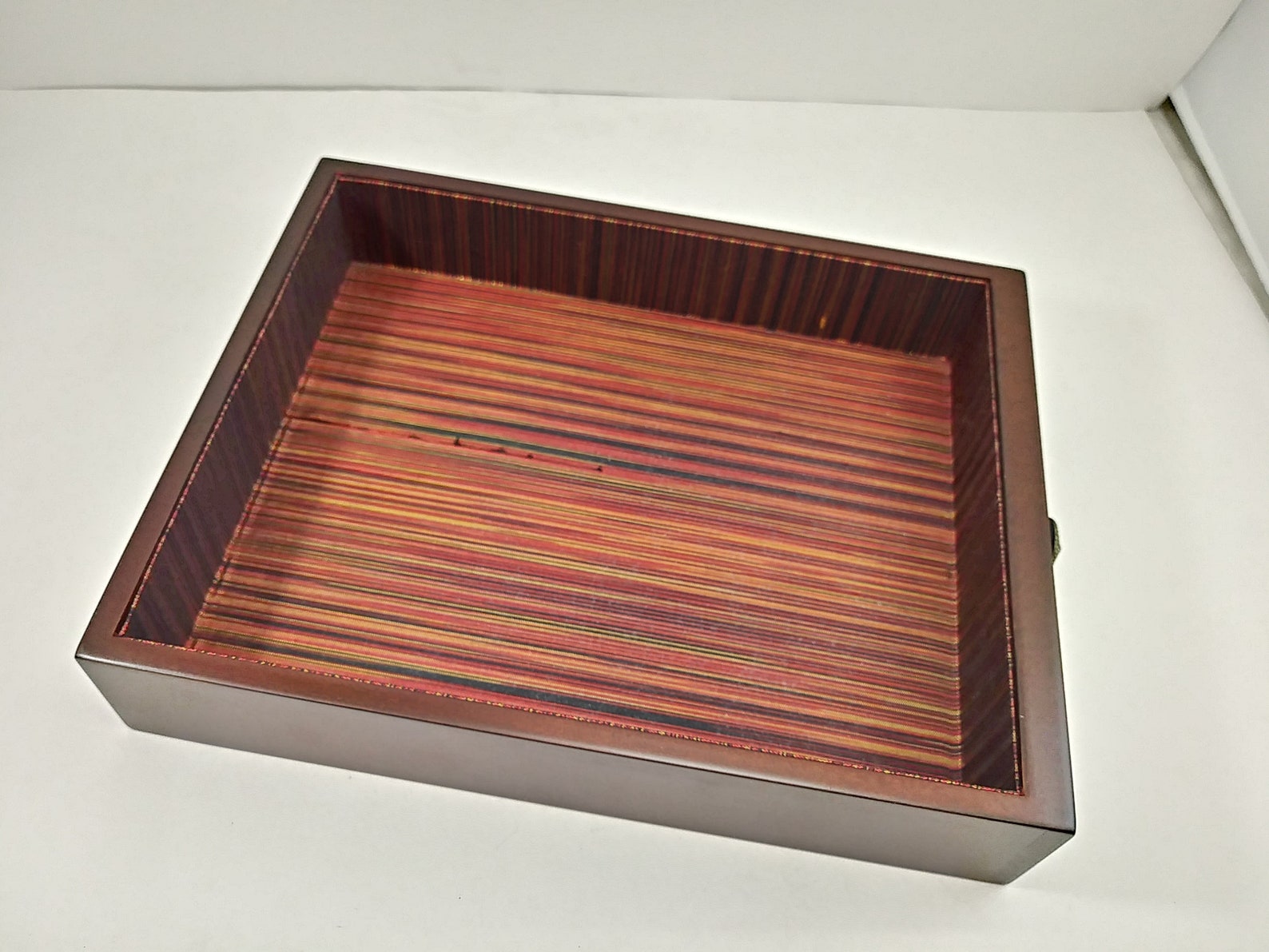 Vintage Bombay Co. 2006 Wooden Jewelry Box BIG 3 tier Etsy