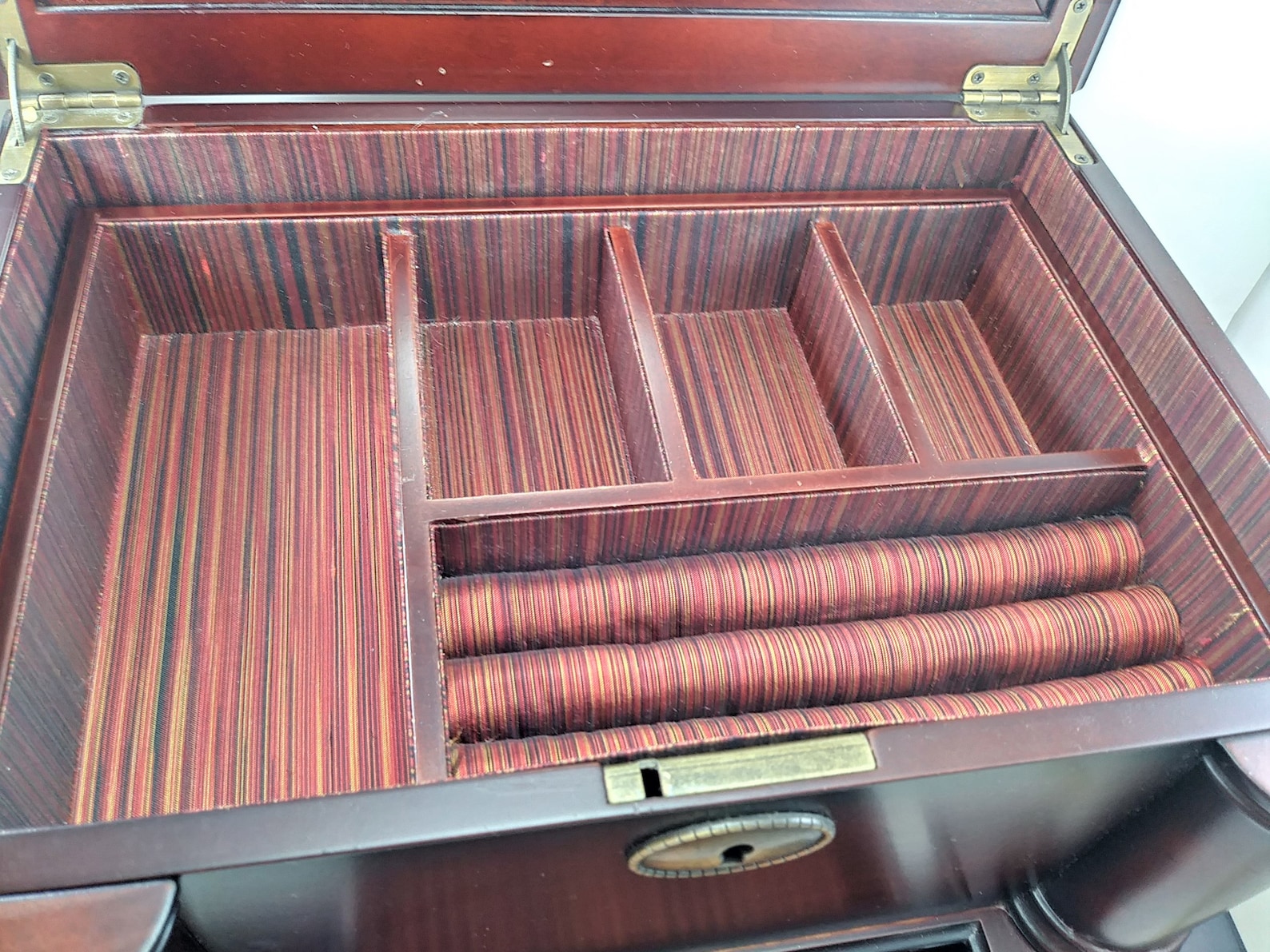 Vintage Bombay Co. 2006 Wooden Jewelry Box BIG 3 tier Etsy