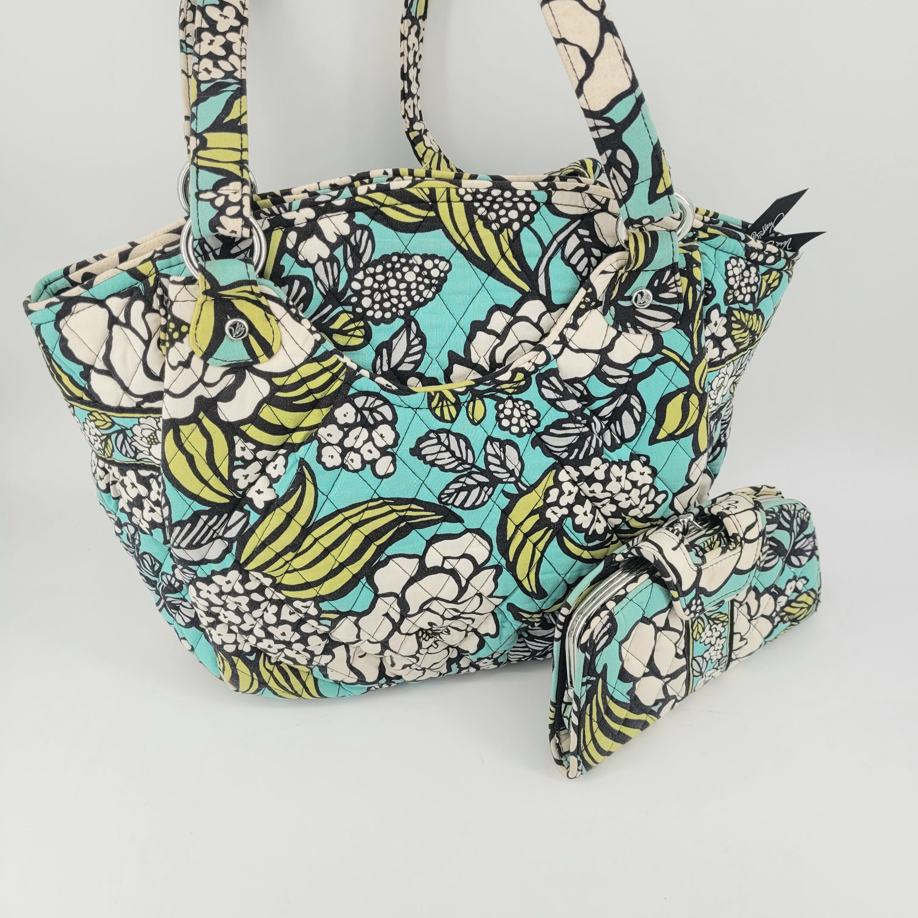 美品 Vera Bradley ハンドバッグ ボストンバッグ アイランド