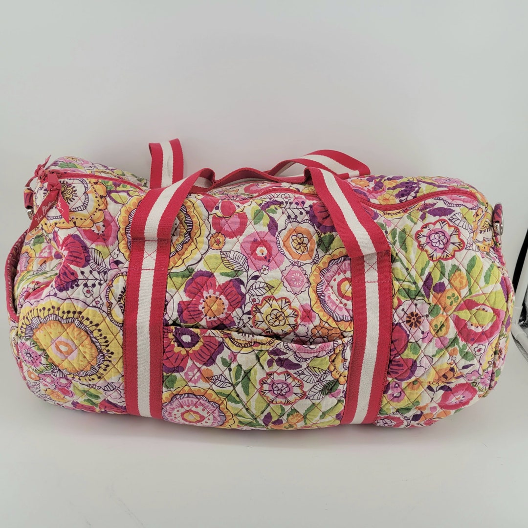 VERA BRADLEY DUFFEL Bag Weekender Luggage 19"w X 11"h X 11"d ...