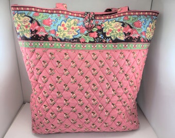 vera bradley yellow and black pattern