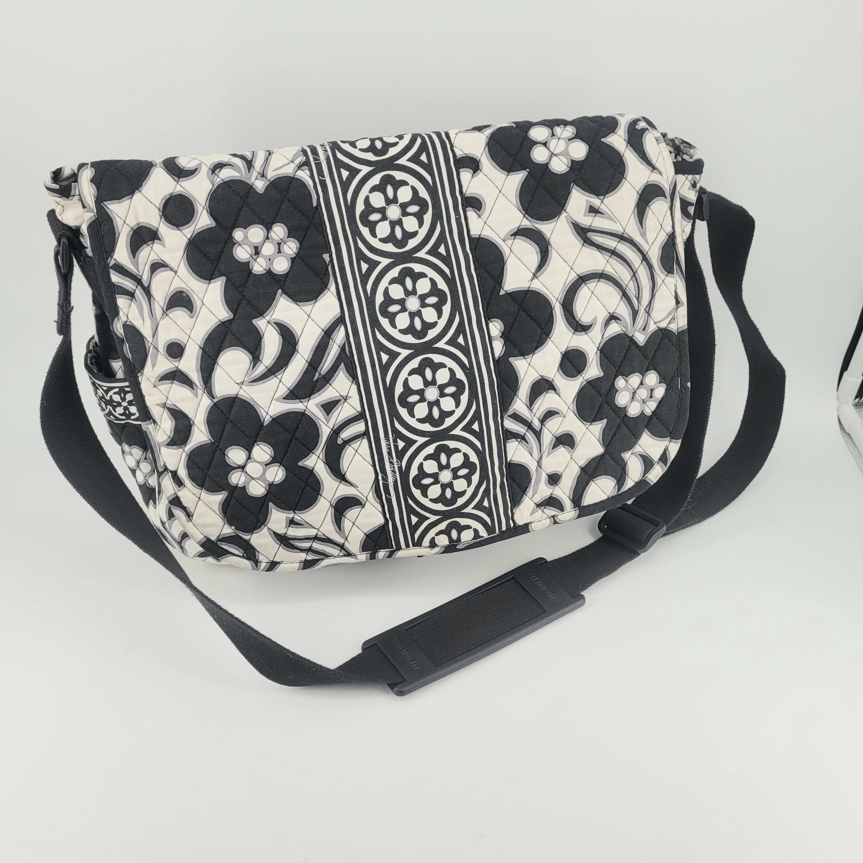 VERA BRADLEY CROSSBODY Messenger Bag Purse Big 17w X 13h X 4d night Day Retired Pattern Adjustable Strap Backpack School Work Gift Etsy