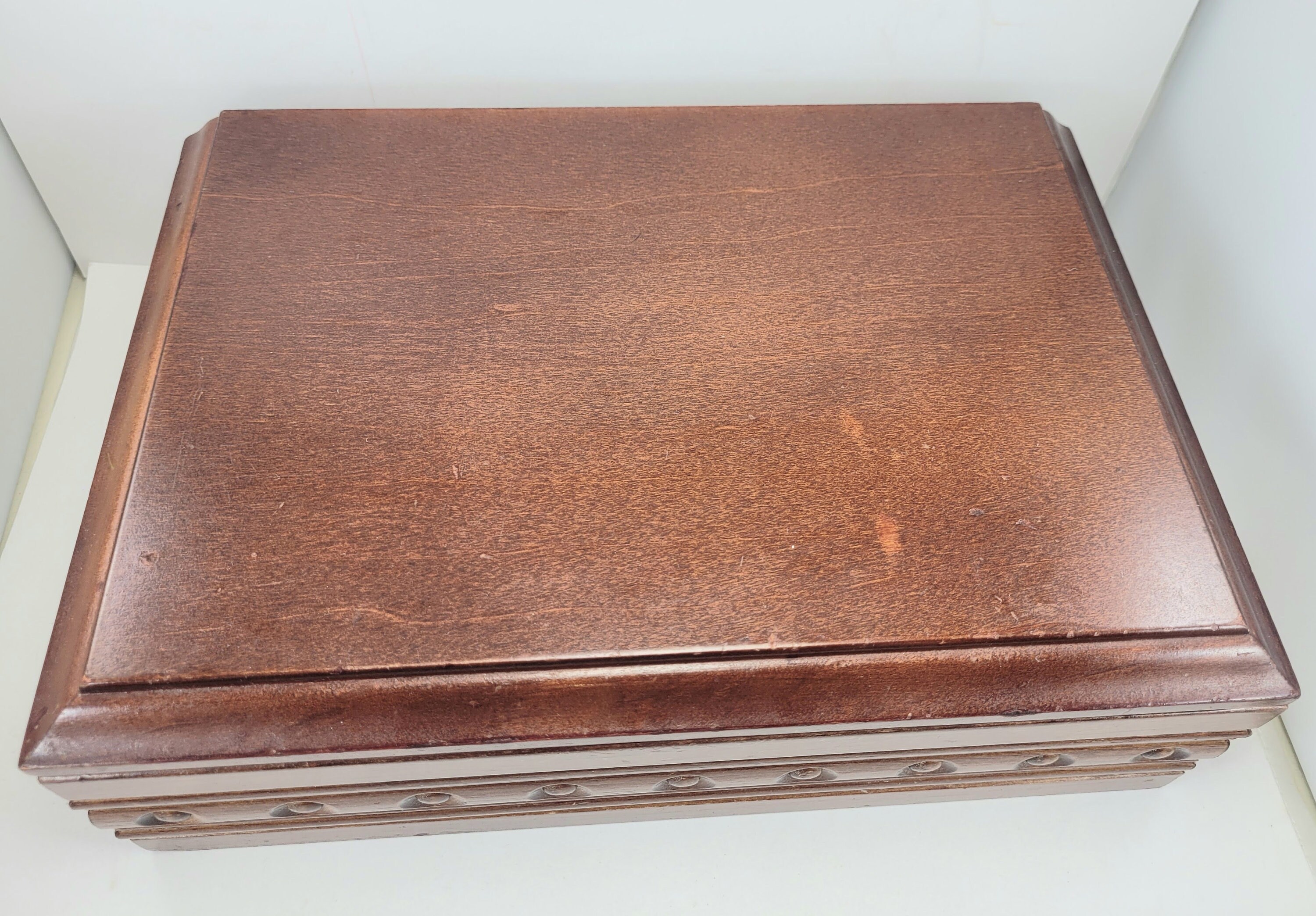 8個×ヴィンテージ　スチール製ボックス VINTAGE C1990's JEWELRY Box 12
