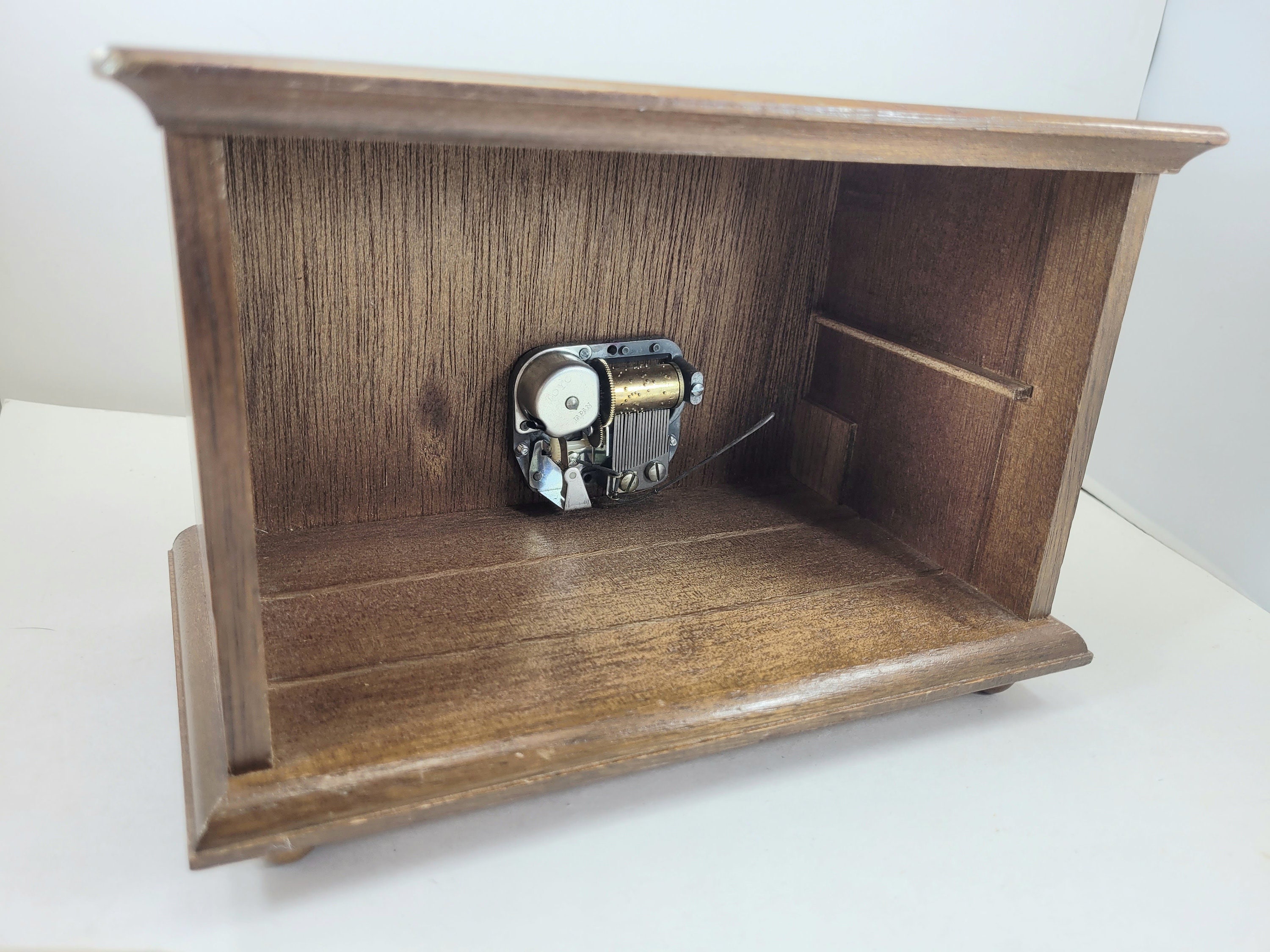 アンティーク　アクセサリーケース　 LONDON Vintage London Leather Wooden Jewelry Box | eBay