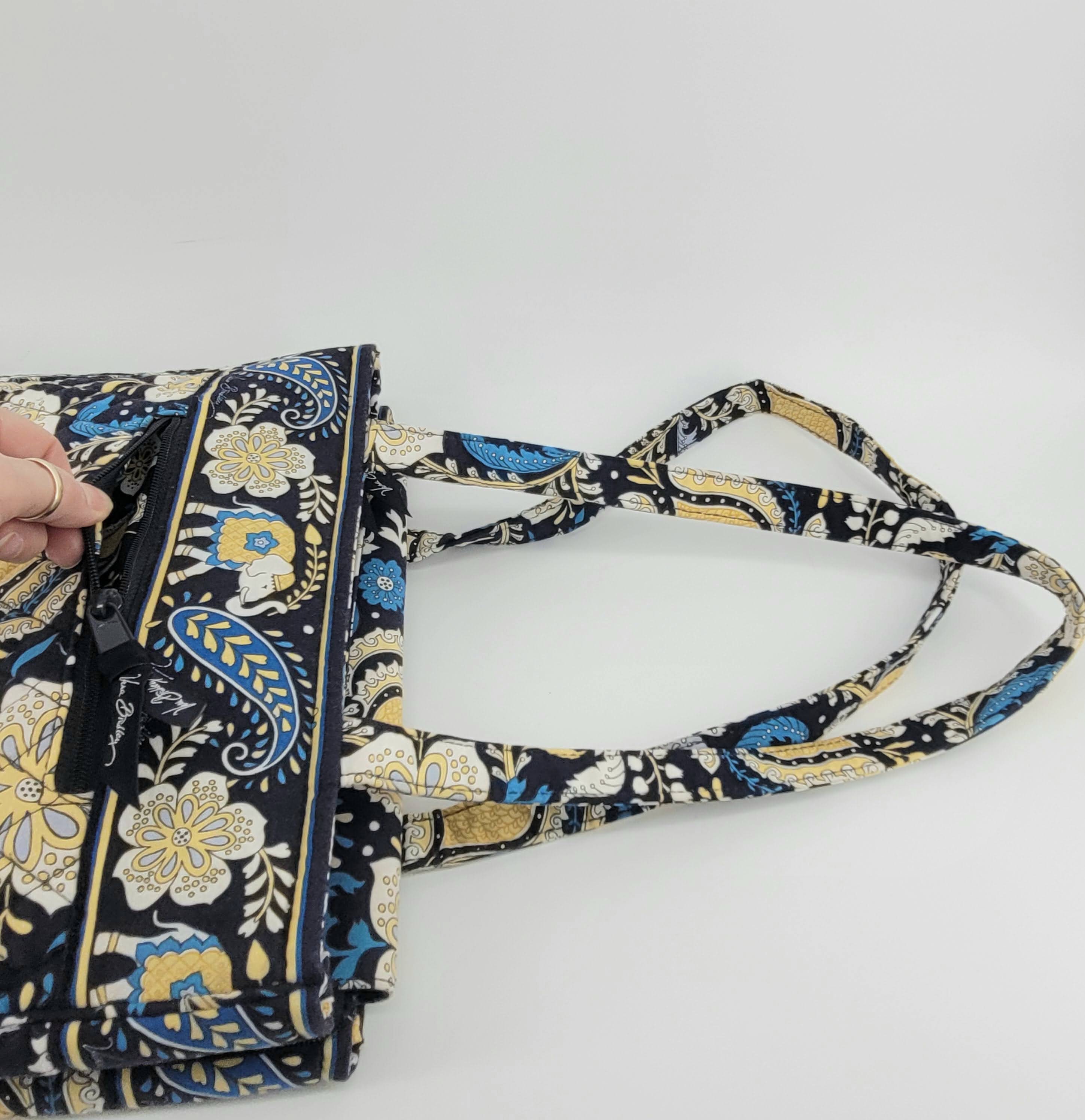 ??Retired Ellie Blue Vera Bradley Laptop Backpack VERA BRADLEY LAPTOP Bag Backpack  main image 2