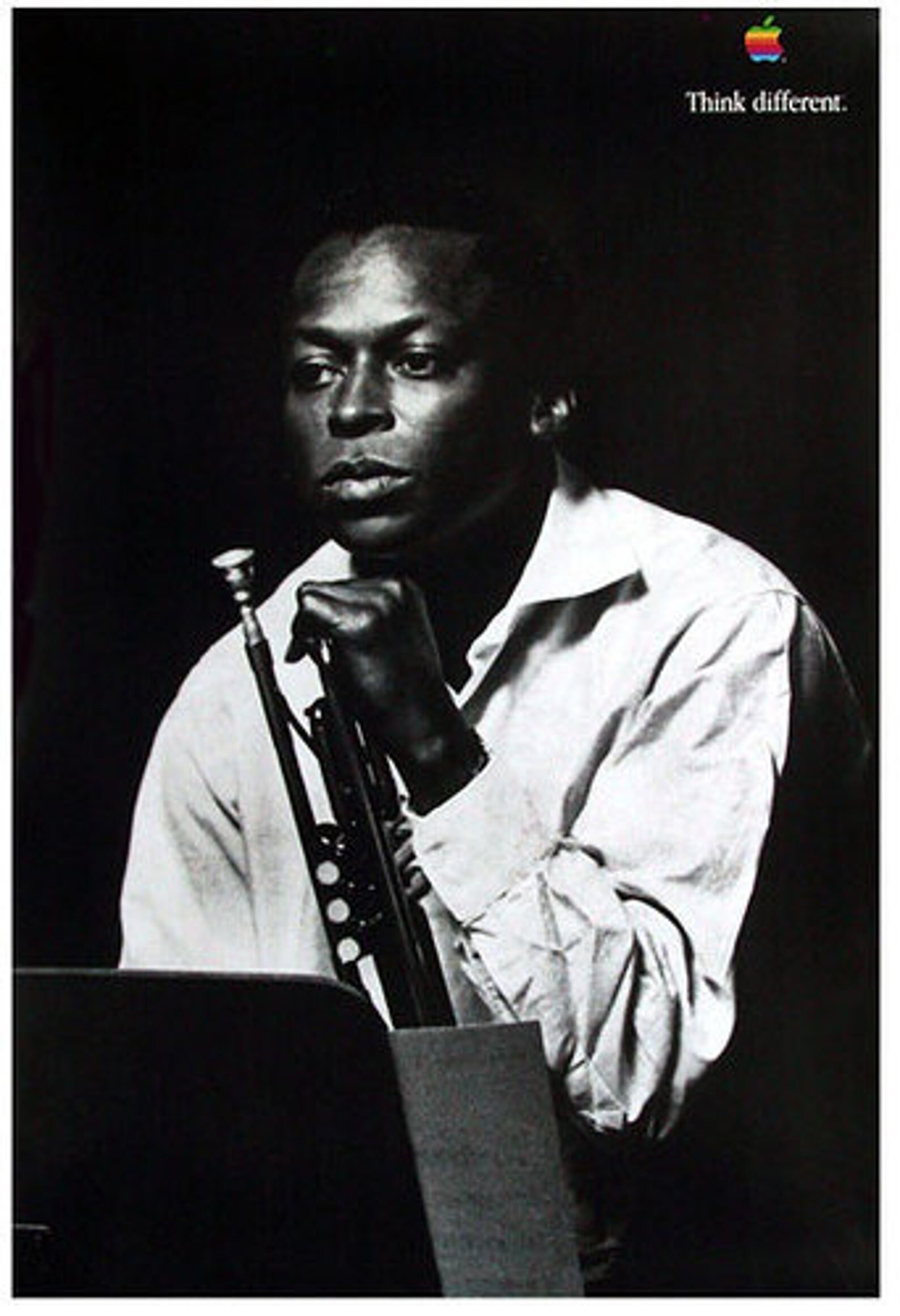 MILES DAVIS - Original Apple 'think Different' Poster - C1998