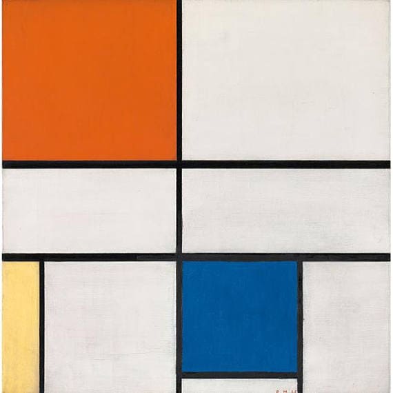 Visszataszító Mészkő Erőfeszítéseket tesznek piet mondrian original ...