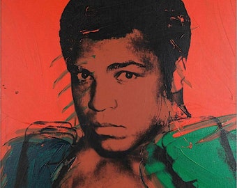 ANDY WARHOL - 'Ali' - handnumrerat arkivtryck - ca 1996 (Atelier Jobim, Paris)