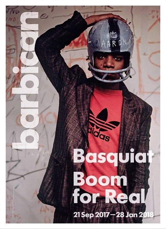 JEAN-MICHEL BASQUIAT - 'boom for Real' - Rare Original Exhibition