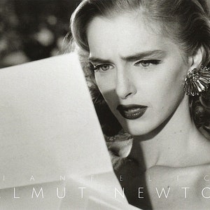 HELMUT NEWTON - &#39;Gianfelici&#39; - vintage original offset lithograph poster - c1988 - rare (Limited edition. Pop art)