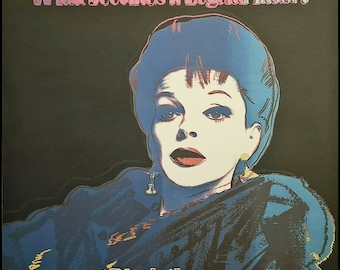 ANDY WARHOL - 'Blackglama' - handnumrerad vintagelitografi - ca 1986 - stor (Begränsad upplaga. Carnegie Museum bläckstämpel)