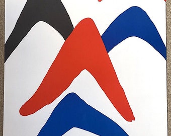 1971 Alexander Calder – Exhibition Poster – »stabiles« Galerie