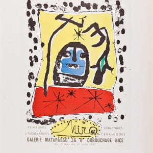 マルク・シャガール「L'Oiseau Vert」-ポスター-Galerie Maeght 1962