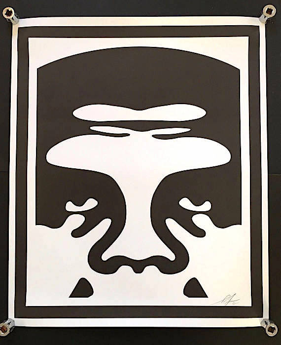 SHEPARD FAIREY - 'obey Giant' - Hand Signed Lithograph - Stunning
