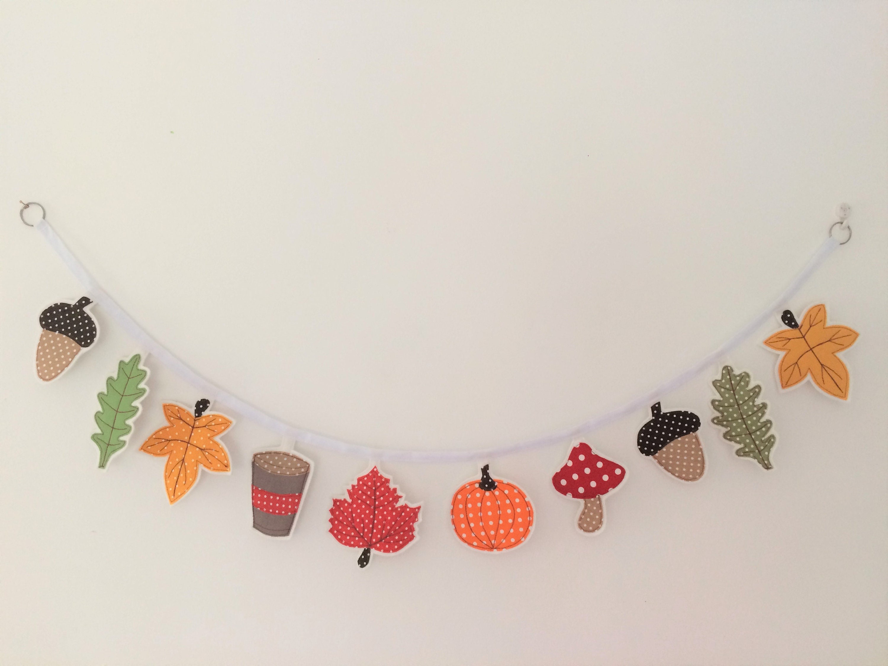 Felt Autumn Garland Etsy