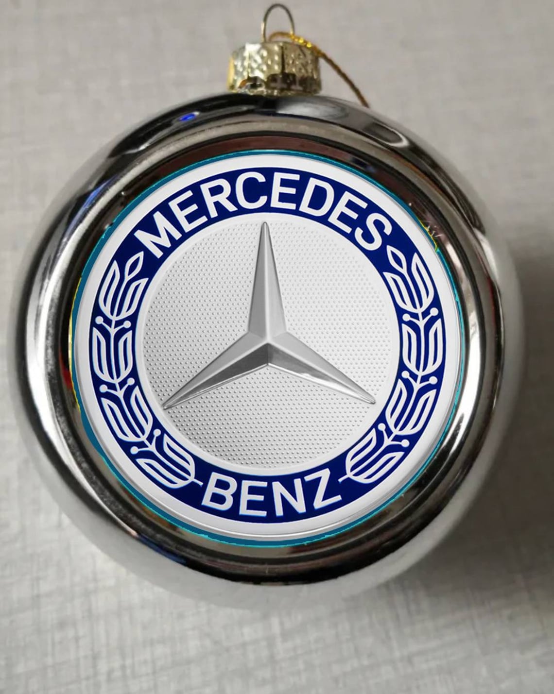 Mercedes Christmas Ornaments Etsy
