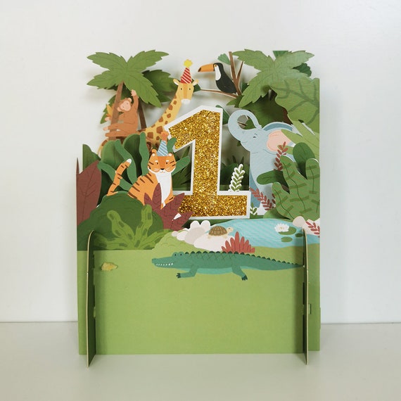 Handmade Wildlife Greetings Card - Giraffe Handmade Wildlife Greetings Card - Giraffe