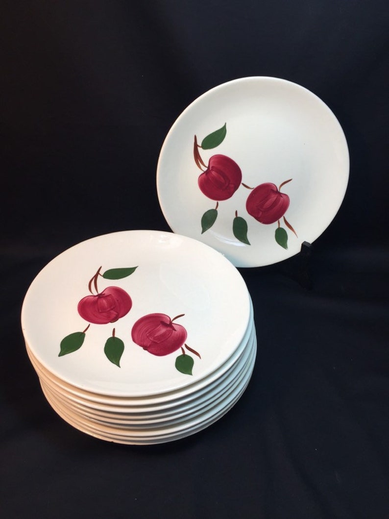 Vintage Blue Ridge Arlington Apple Dinnerware Set 26 pièces Etsy