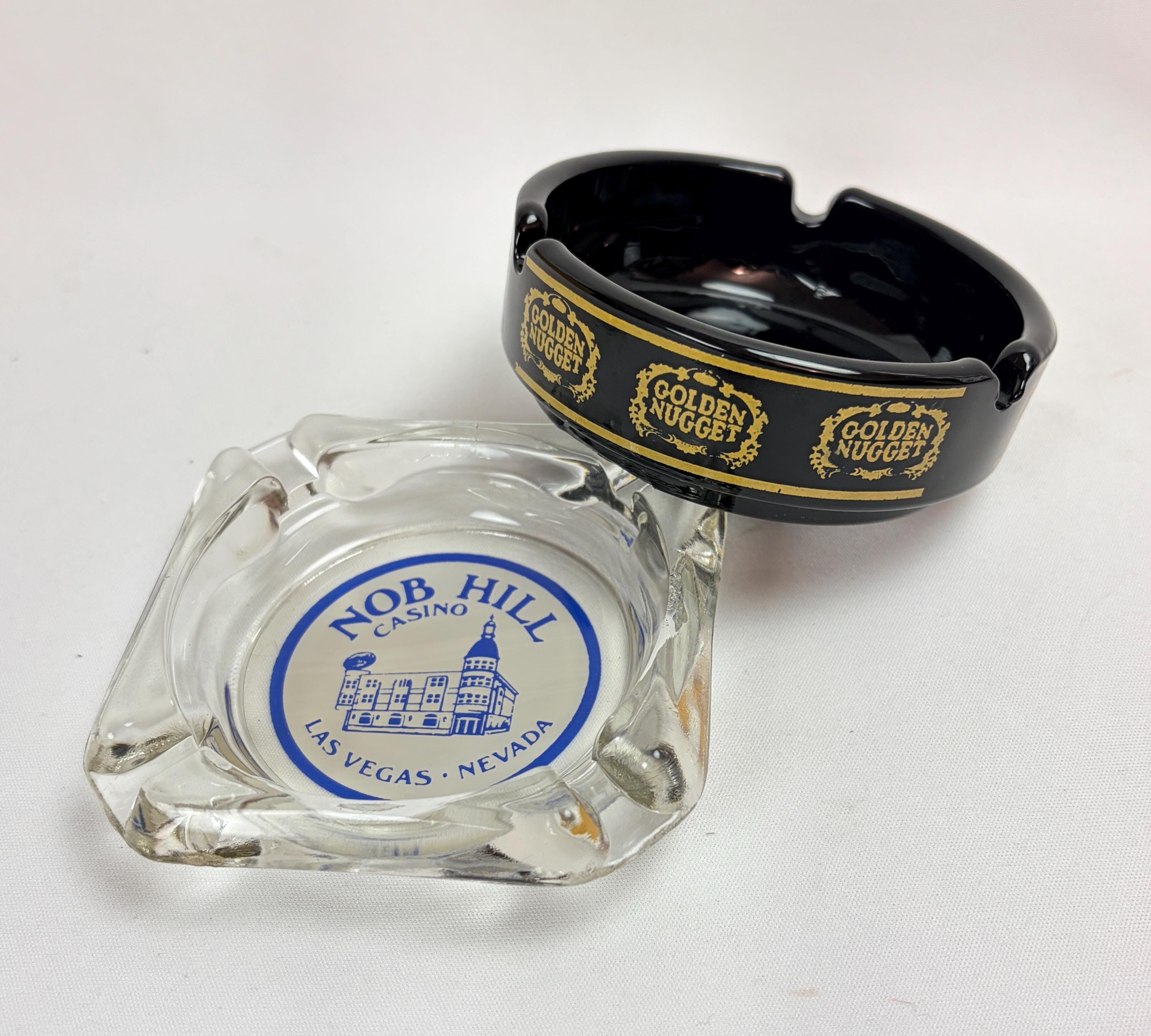 Vintage Mid Century Las Vegas Casino Ashtrays MCM Kitsch - Sold