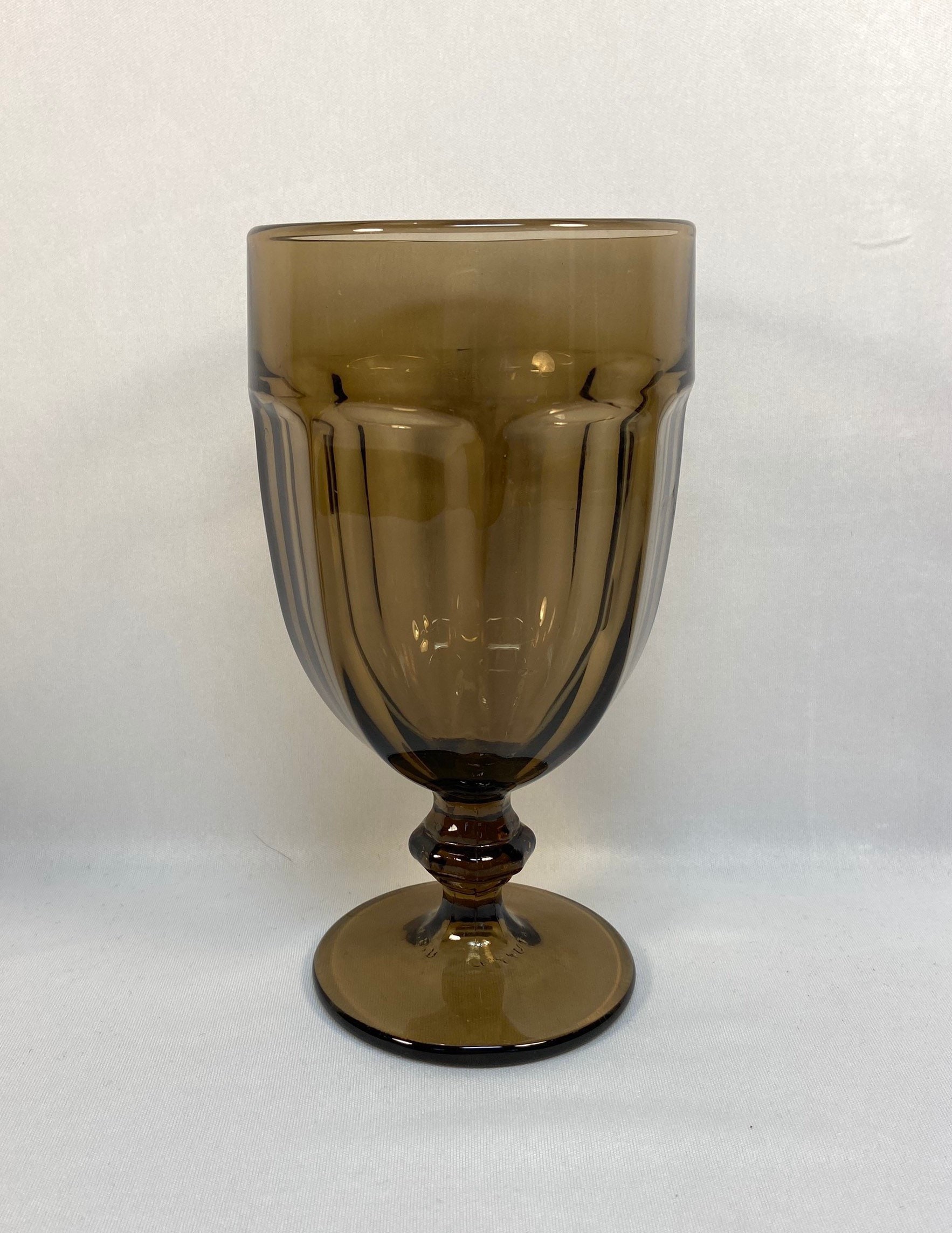 Libbey Duratuff Gibraltar Iced Tea Goblets Brown Set of 4 or Etsy