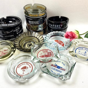 Vintage Mid Century Las Vegas Casino Ashtrays MCM Kitsch - sold separately