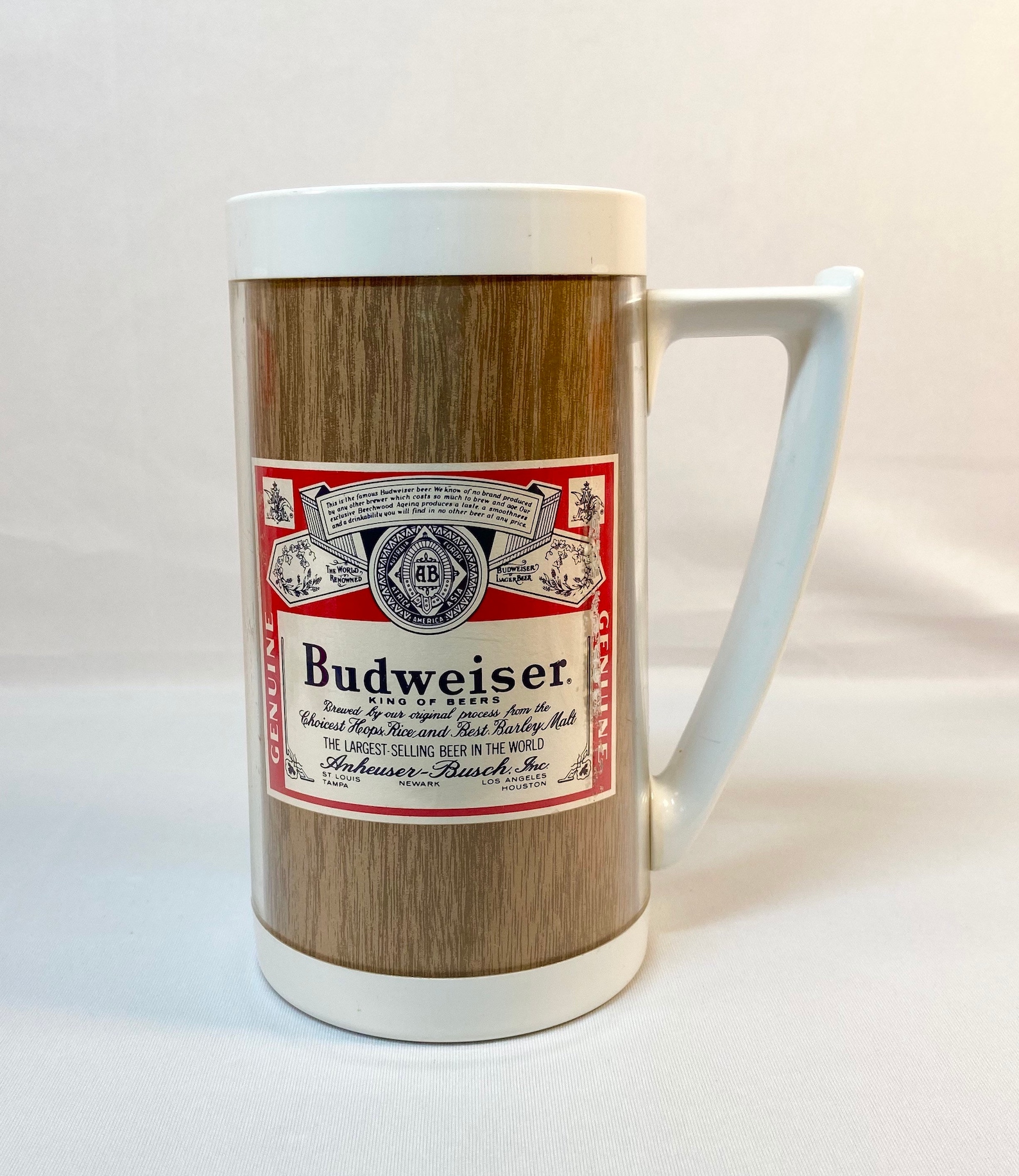 Vintage Budweiser Insulated Beer Mugs Steins set of 4 Etsy