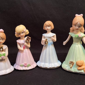 Enesco Birthday Growing Up Girl Figurines sold separately image 3