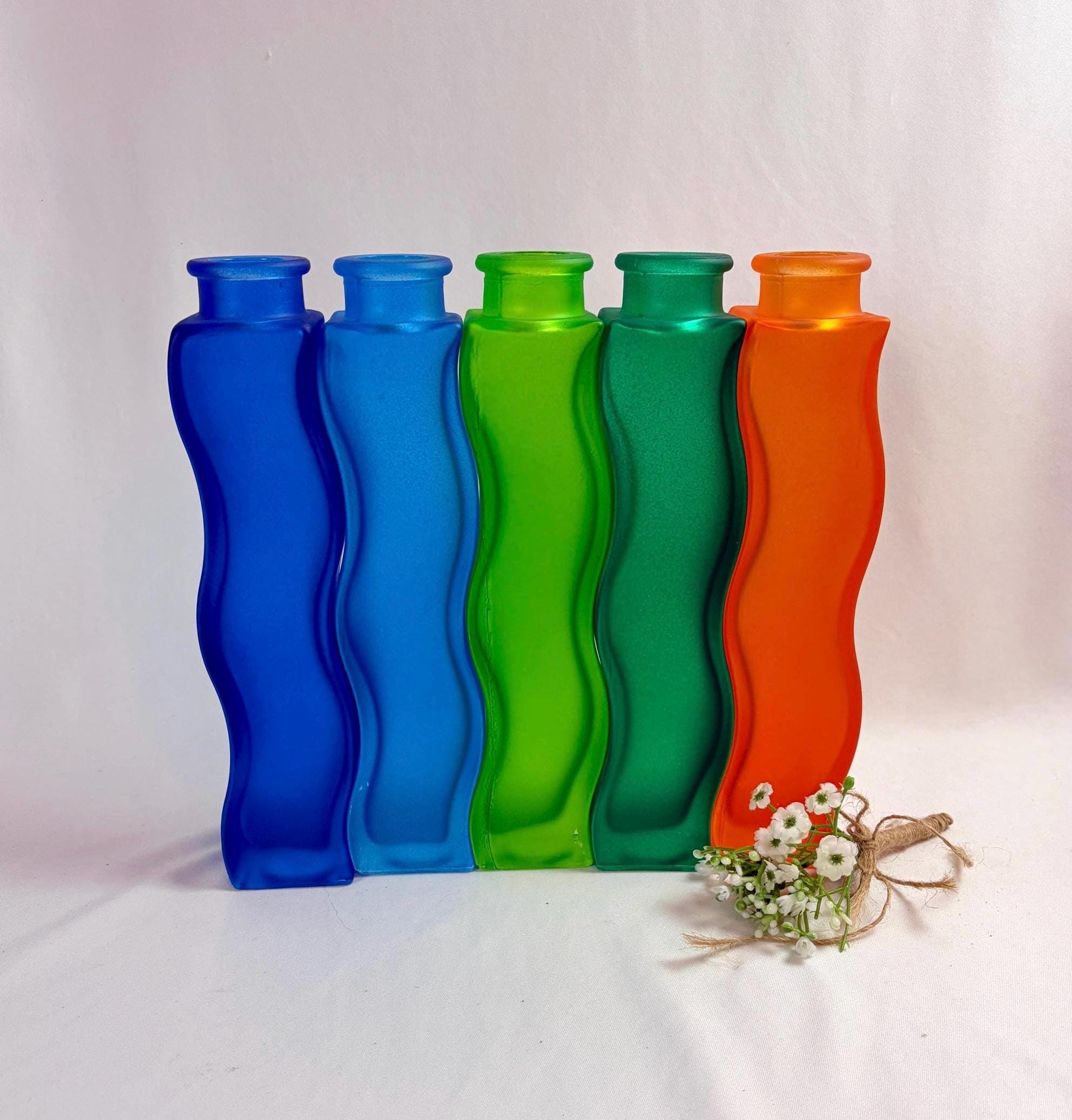 IKEA イケア　フラワーベース　ウェーブ　Skamt 4個セット Ikea Skämt Vase - Etsy