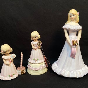 Enesco Birthday Growing Up Girl Figurines sold separately image 8