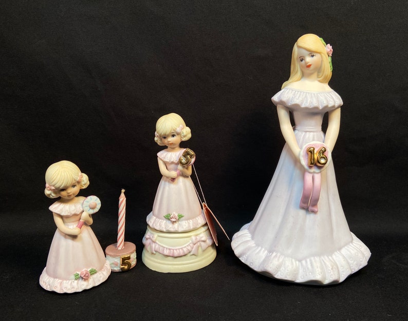 Enesco Birthday Growing Up Girl Figurines sold separately image 8