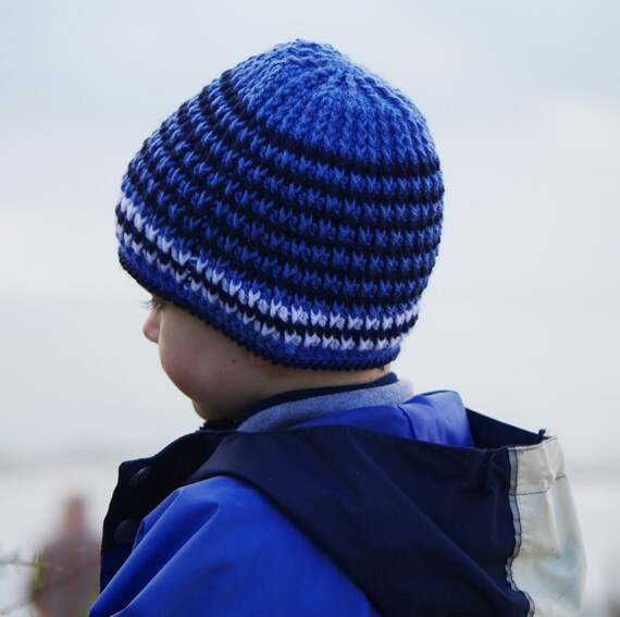 Crochet Pattern Winter Hat Tutorial Baby Clothes Hand Etsy