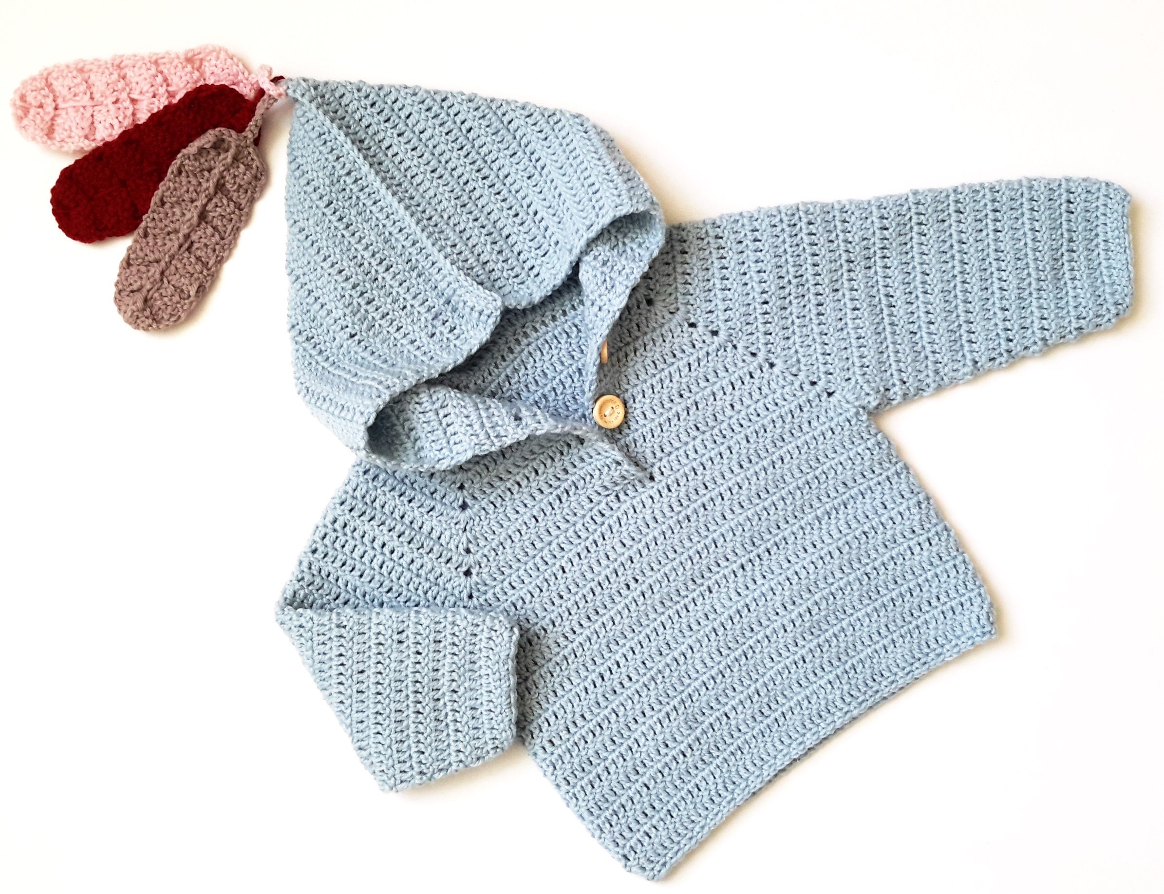 Crochet Pattern Baby Sweater Hoodie Baby Boy Outfits Girl Outfits Raglan Top Down Pdf Diy 37 Etsy Ireland