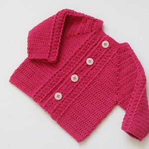 Patron De Crochet En Francais Gilet A Capuche Modele Crochet Etsy