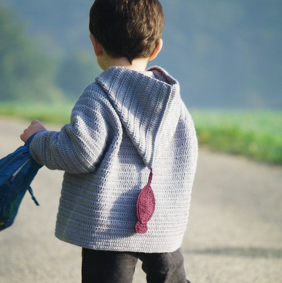 crochet hooded sweater child