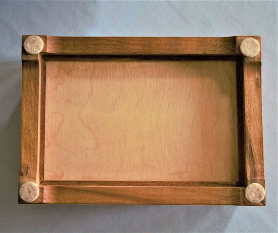 Wood Jewelry Box, Unique Mosaic Keepsake Box, Han… - image 10