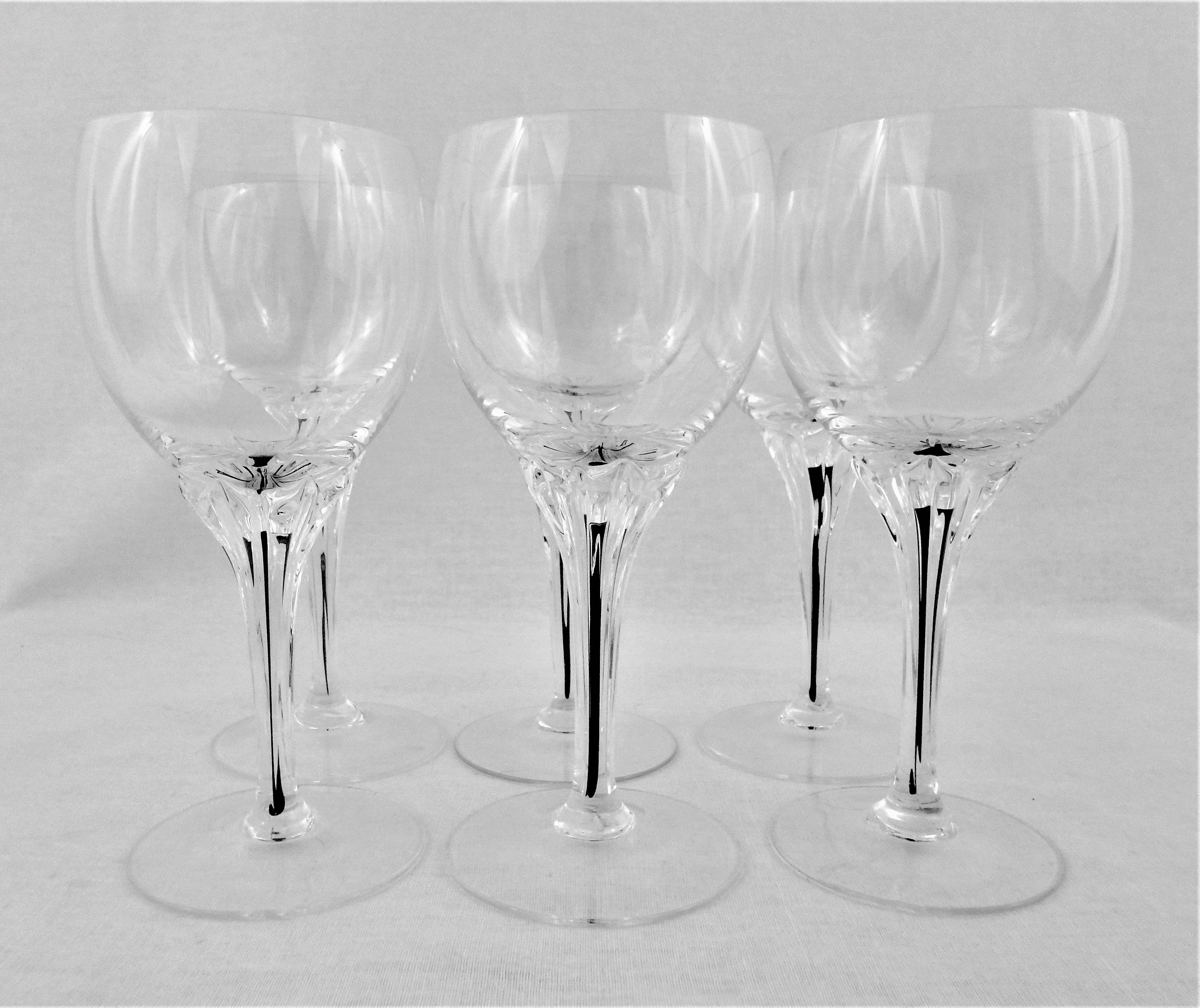 Belfor Crystal Wine Glass 4 Esquisite Belfor Wine Glasses Etsy Canada