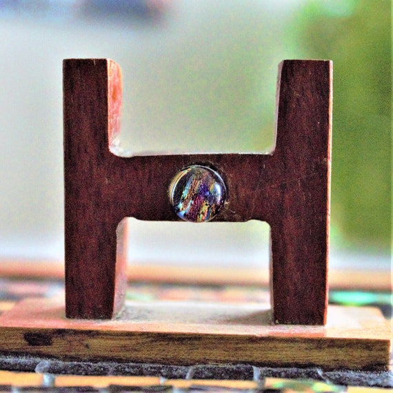 Wood Jewelry Box, Unique Mosaic Keepsake Box, Han… - image 6