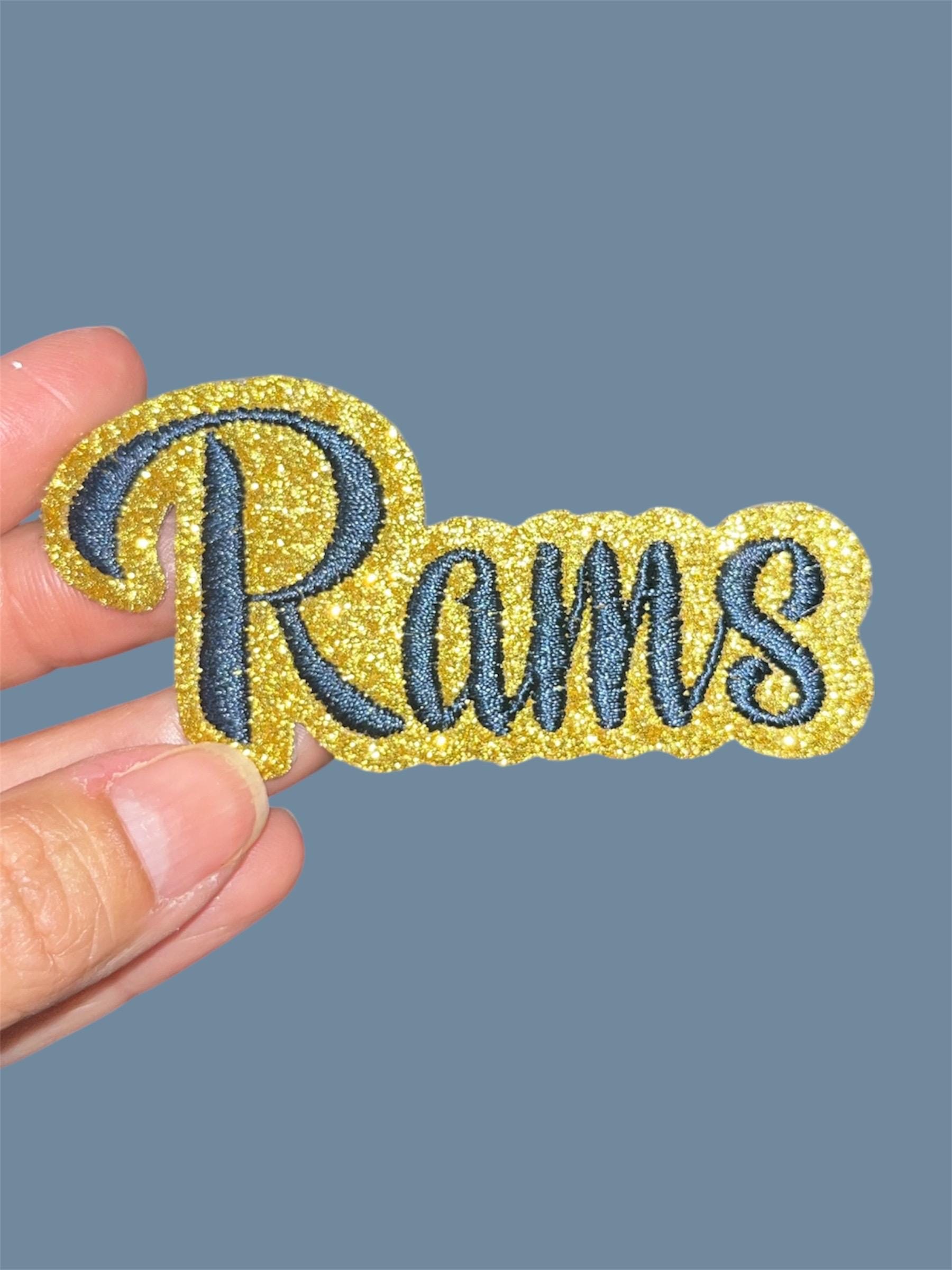 Vintage LA Rams Los Angeles NFL Football Round 3 Patch