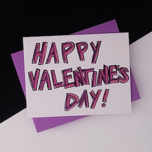 Carte Joyeuse Saint-Valentin