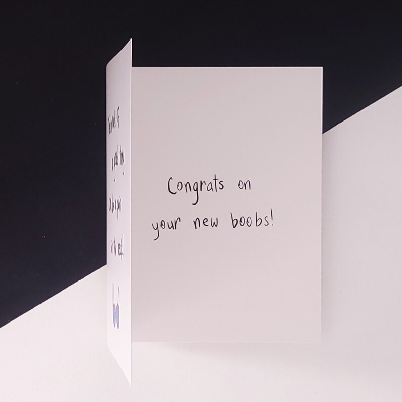 Breast Reduction Celebration Card image 3
