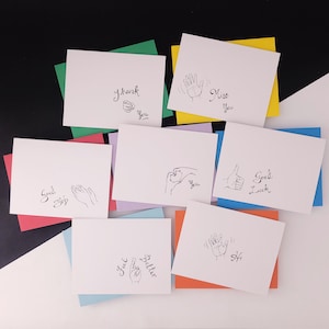 Jeu de cartes en boîte de la série La main