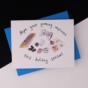 J'espère que votre jeu s'améliorera en cette période des fêtes ! Carte